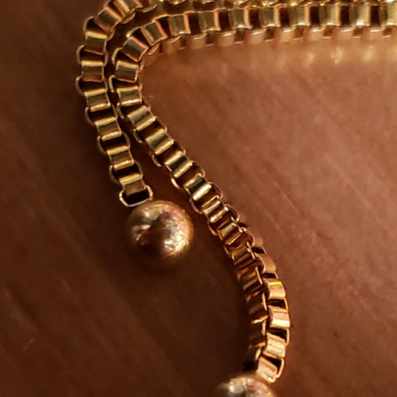 COPY - Gold tone statement adjustable necklace - Picture 4 of 4